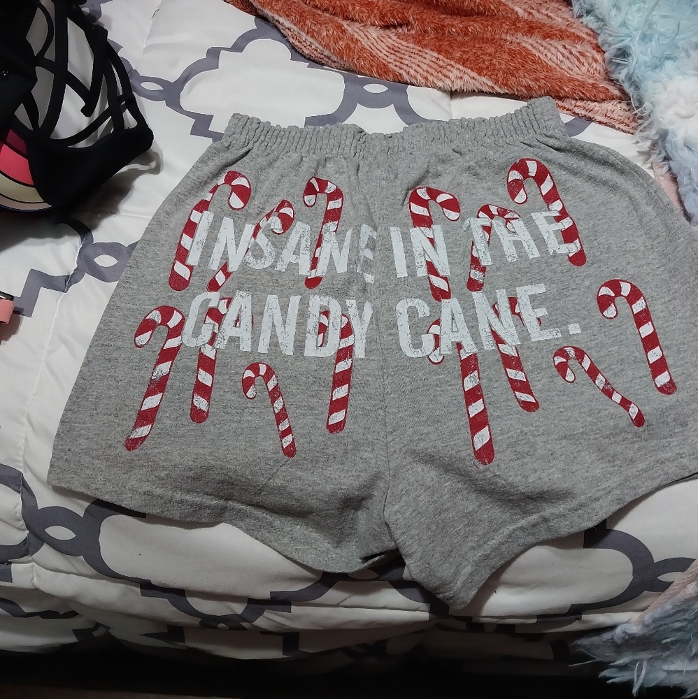 Soffe Shorts Christmas Size Small